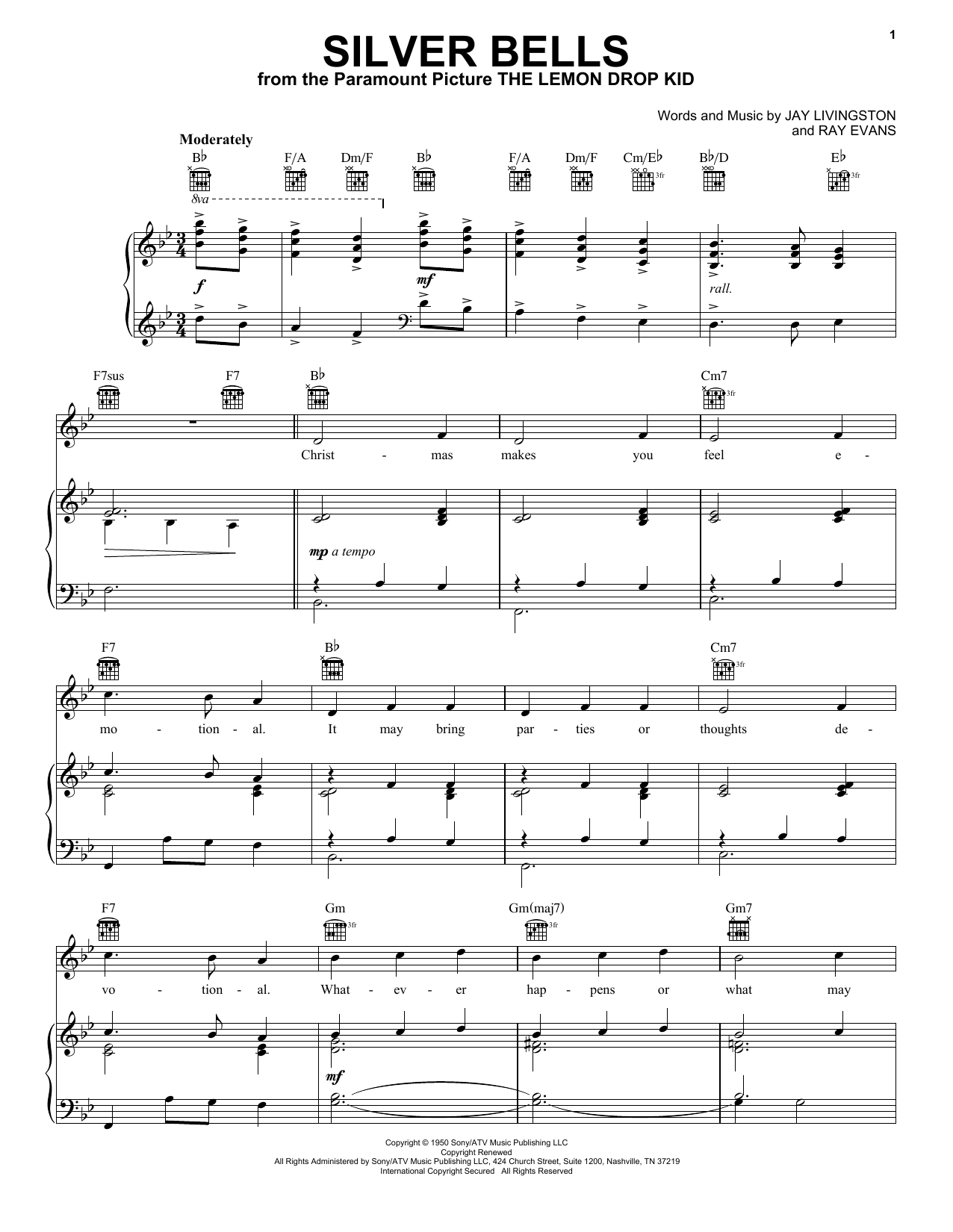 Learn to play Elvis Presley Silver Bells sheet music for Piano, Vocal & Guitar (Right-Hand Melody) in minutes. Elvis Presley Silver Bells sheet music preview music notes and score for Piano, Vocal & Guitar (Right-Hand Melody) including 4 page(s)