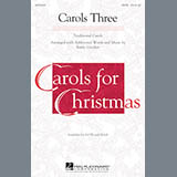 Download or print Emily Crocker Carols Three (Medley) Sheet Music Printable PDF 9-page score for Concert / arranged SATB SKU: 89027