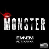Download or print Eminem The Monster (feat. Rihanna) Sheet Music Printable PDF 7-page score for Pop / arranged Piano, Vocal & Guitar SKU: 118086