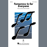 Download or print Eric Tsavdar Tomorrow Is For Everyone Sheet Music Printable PDF 19-page score for Concert / arranged SATB Choir SKU: 1157422