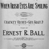 Download or print Ernest R. Ball When Irish Eyes Are Smiling Sheet Music Printable PDF 2-page score for World / arranged Banjo SKU: 165773