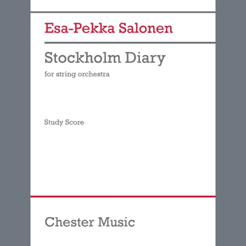Esa-Pekka Salonen Stockholm Diary (Study Score) profile picture