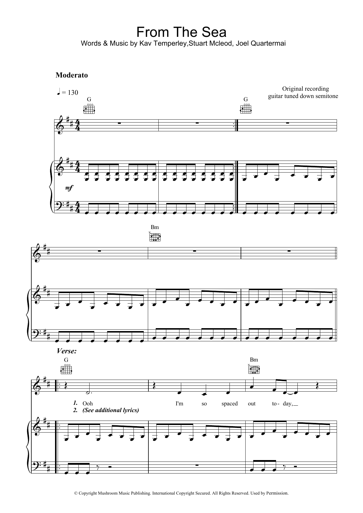 Learn to play Eskimo Joe From The Sea sheet music for Piano, Vocal & Guitar in minutes. Eskimo Joe From The Sea sheet music preview music notes and score for Piano, Vocal & Guitar including 6 page(s)