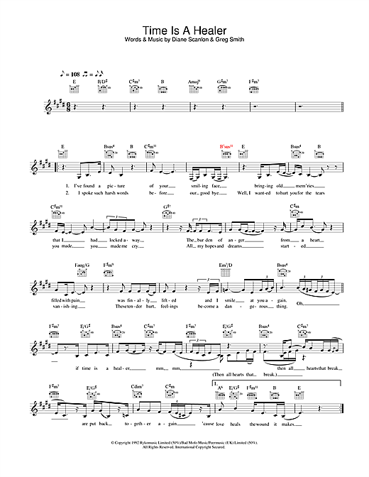 Learn to play Eva Cassidy Time Is A Healer sheet music for Piano, Vocal & Guitar in minutes. Eva Cassidy Time Is A Healer sheet music notes and chords