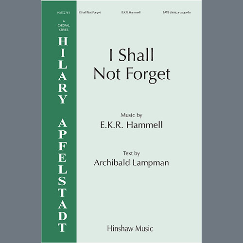 Evan Hammell I Shall Not Forget profile picture