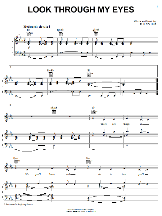 Learn to play Everlife Look Through My Eyes sheet music for Piano, Vocal & Guitar (Right-Hand Melody) in minutes. Everlife Look Through My Eyes sheet music preview music notes and score for Piano, Vocal & Guitar (Right-Hand Melody) including 9 page(s)