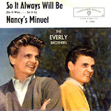 Download or print The Everly Brothers (So It Was…So It Is) So It Always Will Be Sheet Music Printable PDF 2-page score for Pop / arranged Lyrics & Chords SKU: 107569