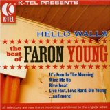 Download or print Faron Young Hello Walls Sheet Music Printable PDF 1-page score for Pop / arranged Melody Line, Lyrics & Chords SKU: 186438