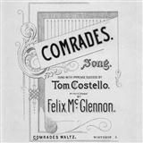 Download or print Felix McGlennon Comrades Sheet Music Printable PDF 4-page score for Easy Listening / arranged Piano, Vocal & Guitar (Right-Hand Melody) SKU: 42624
