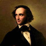 Download or print Felix Mendelssohn On Wings Of Song Sheet Music Printable PDF 2-page score for Classical / arranged Keyboard SKU: 117786