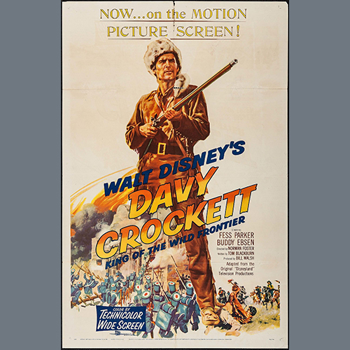 Download or print Tennessee Ernie Ford The Ballad Of Davy Crockett Sheet Music Printable PDF 2-page score for Country / arranged Harmonica SKU: 182272.