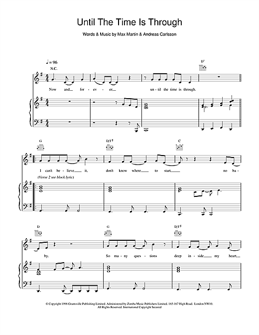 Learn to play Five Until The Time Is Through sheet music for Piano, Vocal & Guitar in minutes. Five Until The Time Is Through sheet music notes and chords