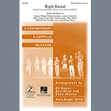 Download or print Flo Rida Right Round (arr. Deke Sharon) Sheet Music Printable PDF 5-page score for Concert / arranged TTBB SKU: 96839