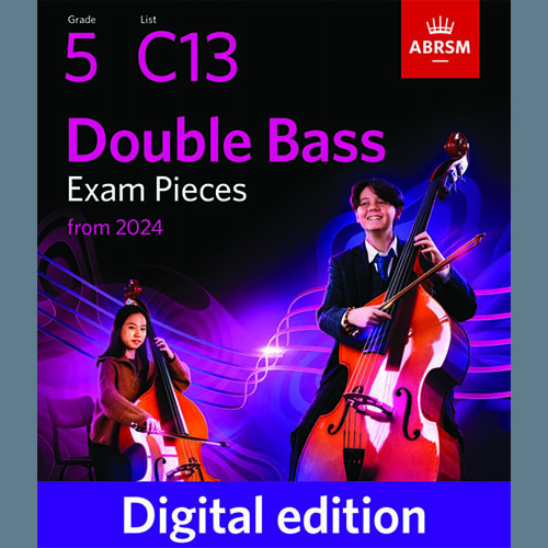 Florence Anna Maunders Boogie in the Bazaar (Grade 5, C13, from the ABRSM Double Bass Syllabus from 2024) profile picture