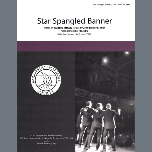 Francis Scott Key Star Spangled Banner (arr. Val Hicks) pictures Francis Scott Key Star Spangled Banner (arr. Val Hicks) profile picture