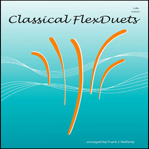 Download Frank J. Halferty Classical Flexduets - Cello Sheet Music arranged for String Ensemble - printable PDF music score including 16 page(s)