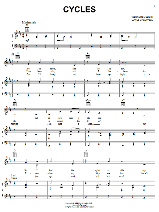 Learn to play Frank Sinatra Cycles sheet music for E-Z Play Today in minutes. Frank Sinatra Cycles sheet music preview music notes and score for E-Z Play Today including 4 page(s)