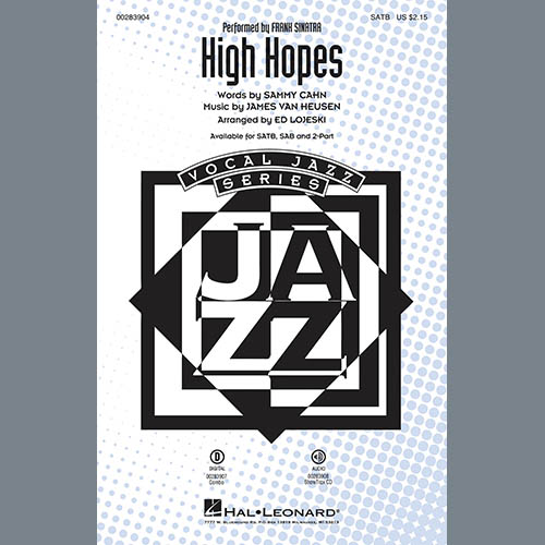 Frank Sinatra High Hopes (arr. Ed Lojeski) - Trombone pictures Frank Sinatra High Hopes (arr. Ed Lojeski) - Trombone profile picture