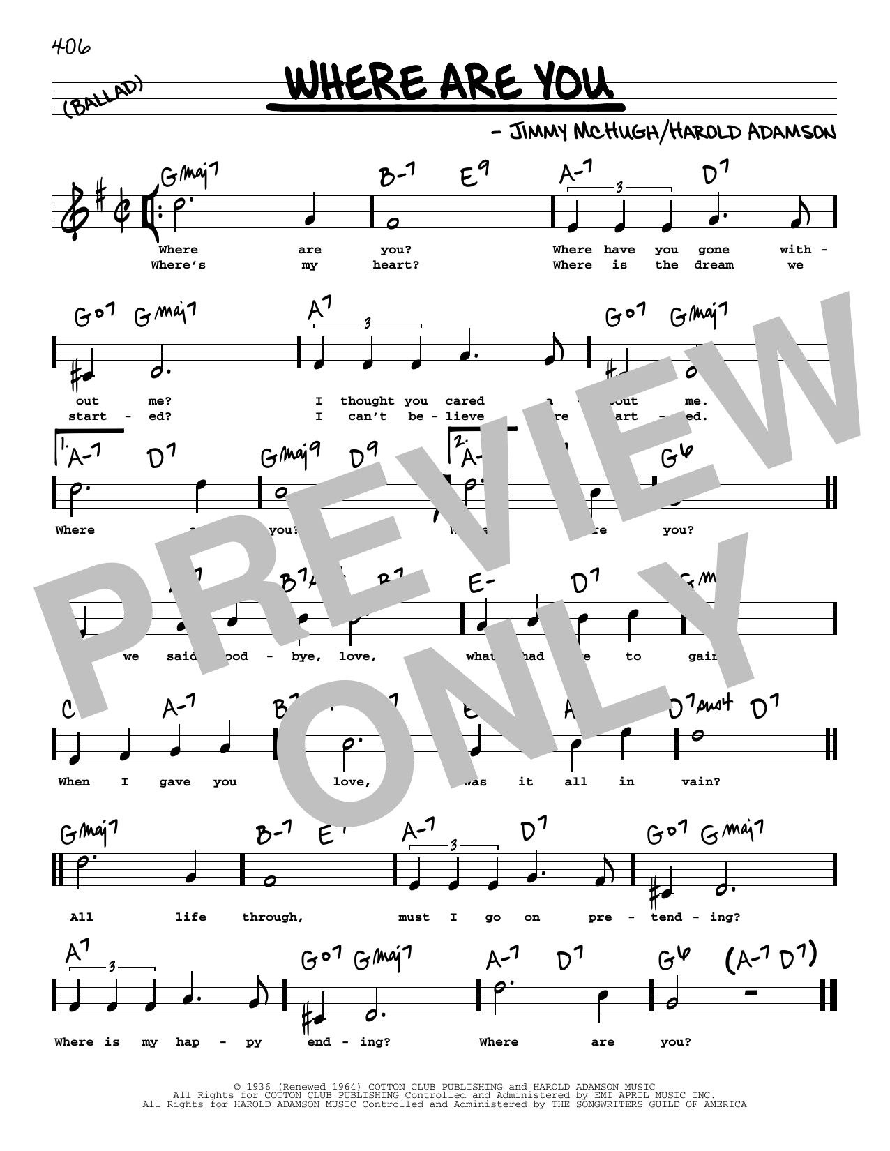 Learn to play Frank Sinatra Where Are You (High Voice) sheet music for Real Book – Melody, Lyrics & Chords in minutes. Frank Sinatra Where Are You (High Voice) sheet music preview music notes and score for Real Book – Melody, Lyrics & Chords including 1 page(s)