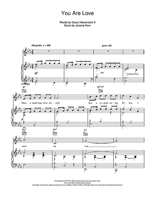 Learn to play Frank Sinatra You Are Love sheet music for Piano, Vocal & Guitar (Right-Hand Melody) in minutes. Frank Sinatra You Are Love sheet music notes and chords