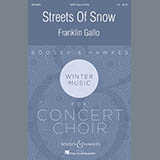 Download or print Franklin Gallo Streets Of Snow Sheet Music Printable PDF 10-page score for Concert / arranged SATB SKU: 175656