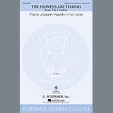 Download or print Franz Joseph Haydn The Heavens Are Telling Sheet Music Printable PDF 1-page score for Classical / arranged SATB Choir SKU: 289840