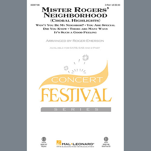 Fred Rogers Mister Rogers' Neighborhood (Choral Highlights) (arr. Roger Emerson) profile picture