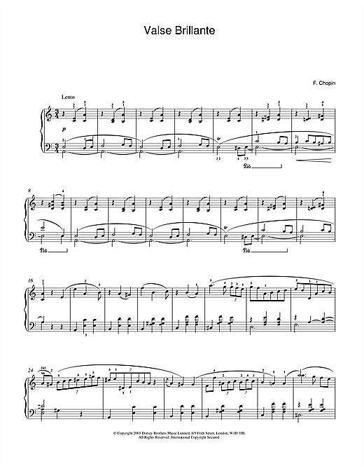 Learn to play Frederic Chopin Waltz In A Minor, Op. 34, No. 2 (Valse Brillante) sheet music for Piano in minutes. Frederic Chopin Waltz In A Minor, Op. 34, No. 2 (Valse Brillante) sheet music notes and chords