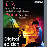 Download or print Frederick Viner Mirror Dance: for left or right hand (Grade 1, list A, from the ABRSM Piano Syllabus 2025 & 2026) Sheet Music Printable PDF 2-page score for Classical / arranged Piano Solo SKU: 1557559