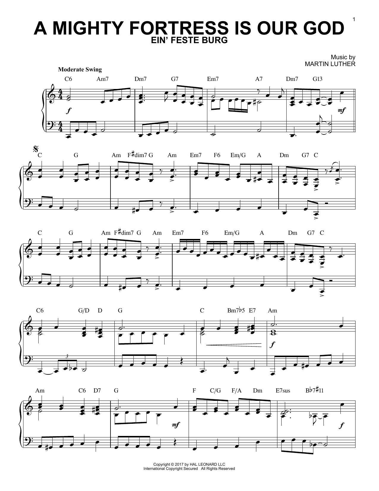 Learn to play Frederick H. Hedge A Mighty Fortress Is Our God sheet music for Piano in minutes. Frederick H. Hedge A Mighty Fortress Is Our God sheet music notes and chords