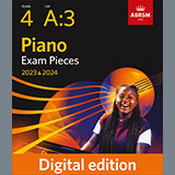 Download or print G F Handel Allegro in F (Grade 4, list A3, from the ABRSM Piano Syllabus 2023 & 2024) Sheet Music Printable PDF 2-page score for Classical / arranged Piano Solo SKU: 1142199