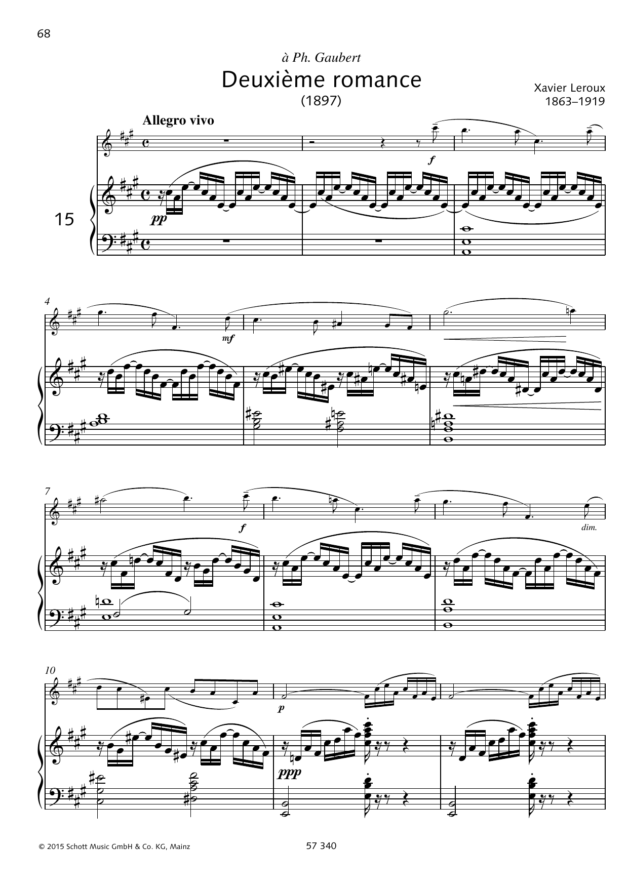 Learn to play Gabriel Fauré Deuxième romance sheet music for Woodwind Solo in minutes. Gabriel Fauré Deuxième romance sheet music preview music notes and score for Woodwind Solo including 8 page(s)