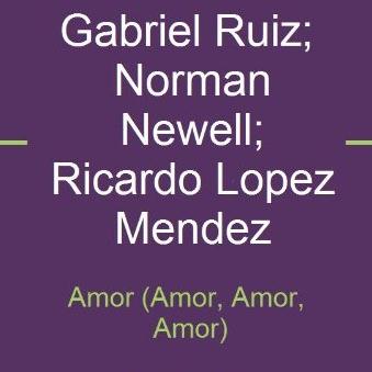 Gabriel Ruiz Amor (Amor, Amor, Amor) pictures Gabriel Ruiz Amor (Amor, Amor, Amor) profile picture