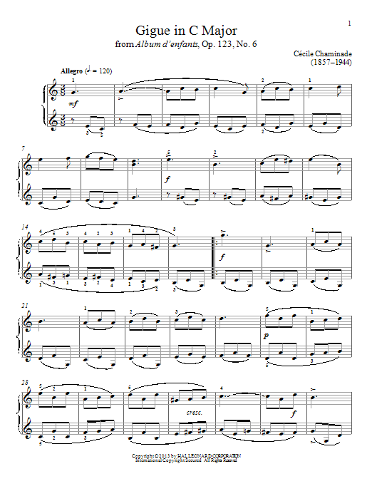 Learn to play Gail Smith Gigue In C Major sheet music for Piano in minutes. Gail Smith Gigue In C Major sheet music notes and chords