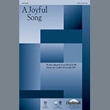 Download or print Gary Hallquist A Joyful Song Sheet Music Printable PDF 7-page score for Concert / arranged SATB SKU: 96040
