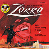Download or print George Bruns Theme From Zorro Sheet Music Printable PDF 1-page score for Film and TV / arranged Clarinet SKU: 199736