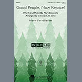 Download or print Mary Donnelly Good People, Now Rejoice! (arr. George L.O. Strid) Sheet Music Printable PDF 11-page score for Concert / arranged 3-Part Mixed SKU: 97831
