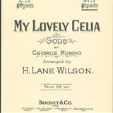 Download or print George Munro My Lovely Celia Sheet Music Printable PDF 2-page score for Classical / arranged Piano & Vocal SKU: 121654