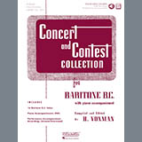 Download or print Georges Alary Morceau De Concours Sheet Music Printable PDF 9-page score for Classical / arranged Baritone B.C. and Piano SKU: 478961