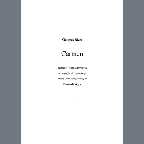Georges Bizet Carmen (arr. Bertrand Gröger) profile picture