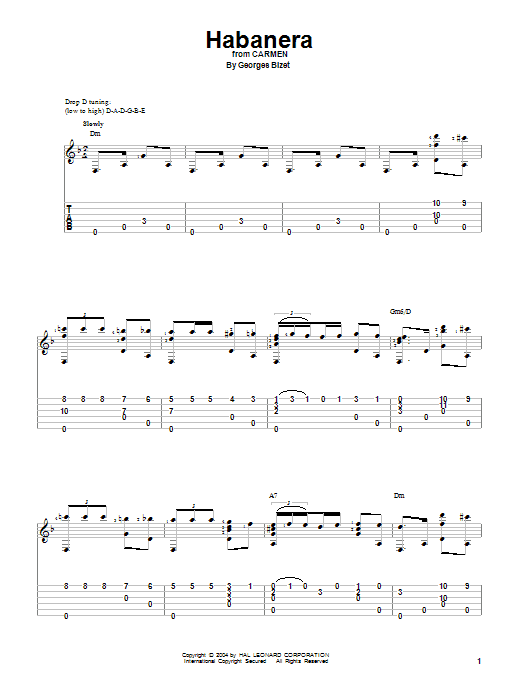 Learn to play Georges Bizet Habanera sheet music for Piano in minutes. Georges Bizet Habanera sheet music preview music notes and score for Piano including 3 page(s)