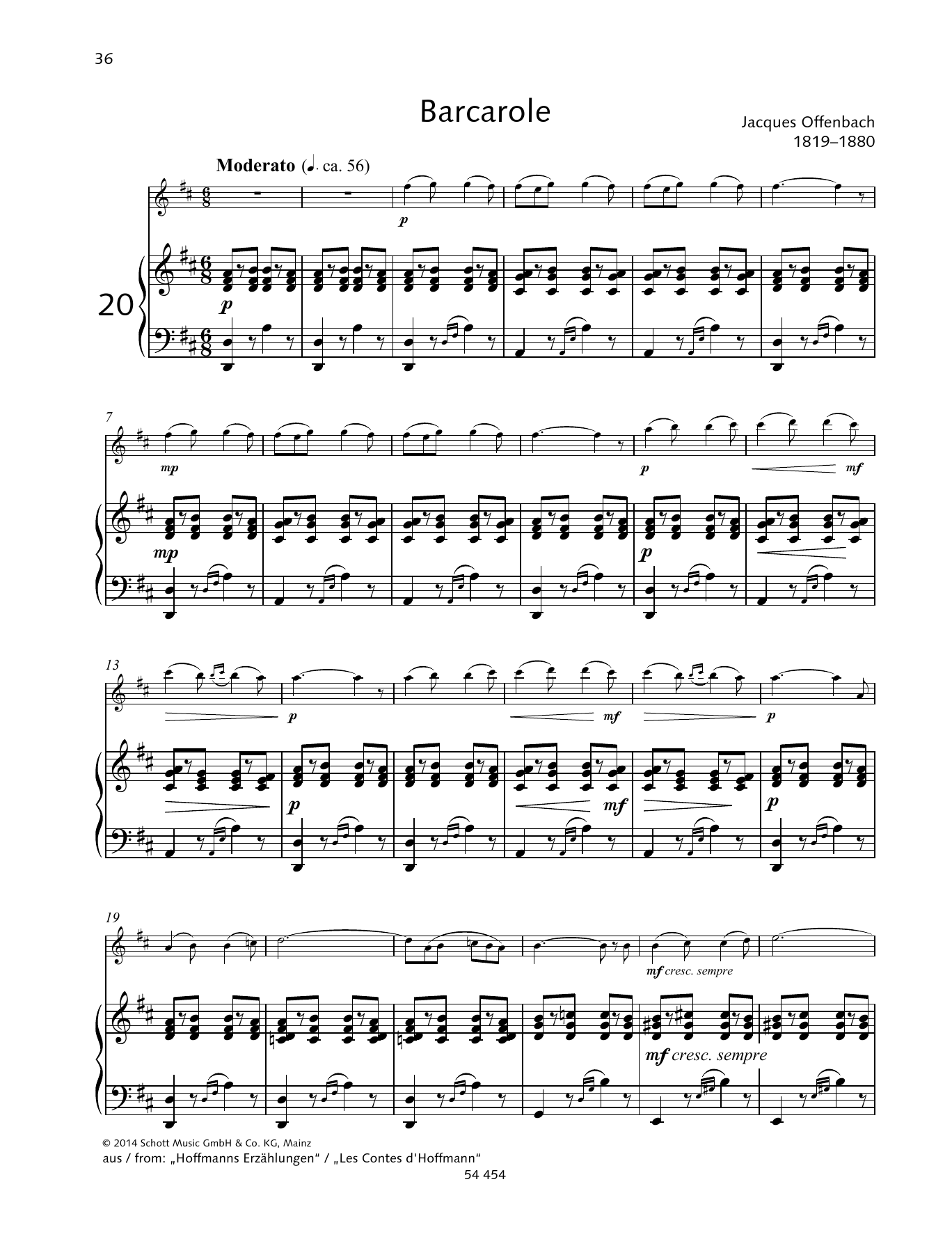 Learn to play Gerda Koppelkamm-Martini Barcarole sheet music for Woodwind Solo in minutes. Gerda Koppelkamm-Martini Barcarole sheet music preview music notes and score for Woodwind Solo including 3 page(s)