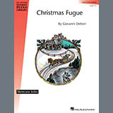 Download or print Giovanni Dettori Christmas Fugue Sheet Music Printable PDF 3-page score for Pop / arranged Easy Piano SKU: 92969