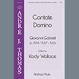 Download Giovanni Gabrieli Cantate Domino Sheet Music arranged for SSAATTBB Choir - printable PDF music score including 19 page(s)