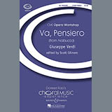 Download Giuseppe Verdi Va, Pensiero Sheet Music arranged for 4-Part Choir - printable PDF music score including 8 page(s)