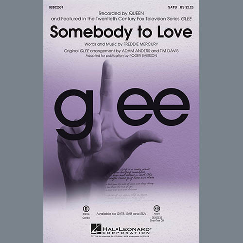 Glee Cast Somebody To Love (arr. Roger Emerson) profile picture