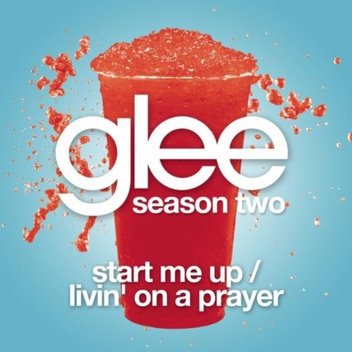 Download or print Glee Cast Start Me Up/ Livin' On A Prayer Sheet Music Printable PDF 7-page score for Rock / arranged Piano, Vocal & Guitar (Right-Hand Melody) SKU: 107328