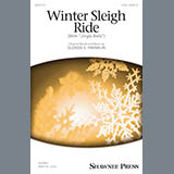 Download or print Glenda E. Franklin Winter Sleigh Ride (With Jingle Bells) Sheet Music Printable PDF 9-page score for Christmas / arranged 2-Part Choir SKU: 195652