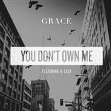 Download or print Grace You Don't Own Me (feat. G-Eazy) Sheet Music Printable PDF 8-page score for Pop / arranged Piano, Vocal & Guitar (Right-Hand Melody) SKU: 123063