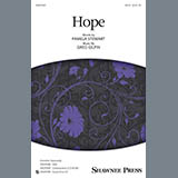 Download or print Greg Gilpin Hope Sheet Music Printable PDF 2-page score for Concert / arranged SAB SKU: 154804
